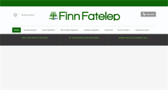 Desktop Screenshot of finnfatelep.hu